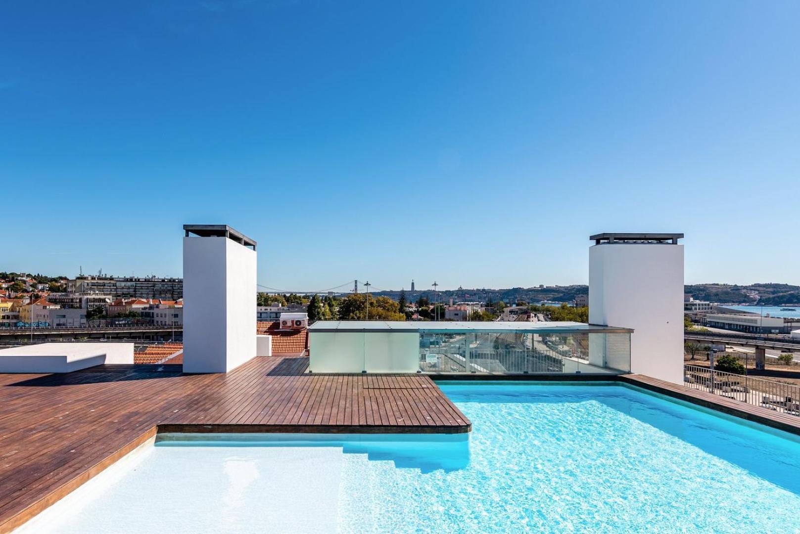 Guestready - Alges Apt With Stunning Rooftop Pool 아파트 외부 사진